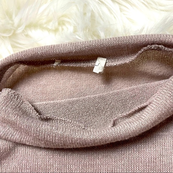 Wilfred Mocha Mock Neck Women’s Long Sleeve Size S EUC - Picture 4 of 5